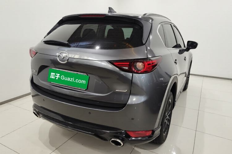 Used Mazda CX-5 2021 2.0L Automatic Two-Wheel Drive Black Knight Rear Right 45 Deg