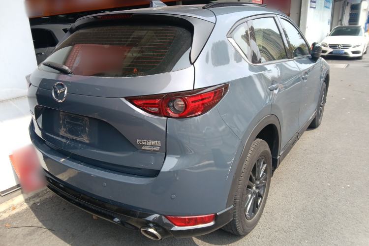 Used Mazda CX-5 2021 2.0L Automatic Two-Wheel Drive Black Knight Rear Right 45 Deg