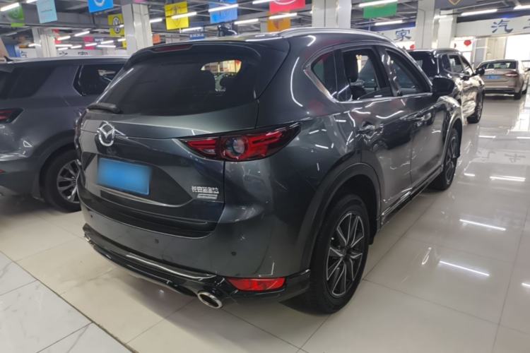 Used Mazda CX-5 2021 2.5L Automatic Two-Wheel Drive ZhiZun Version Rear Right 45 Deg