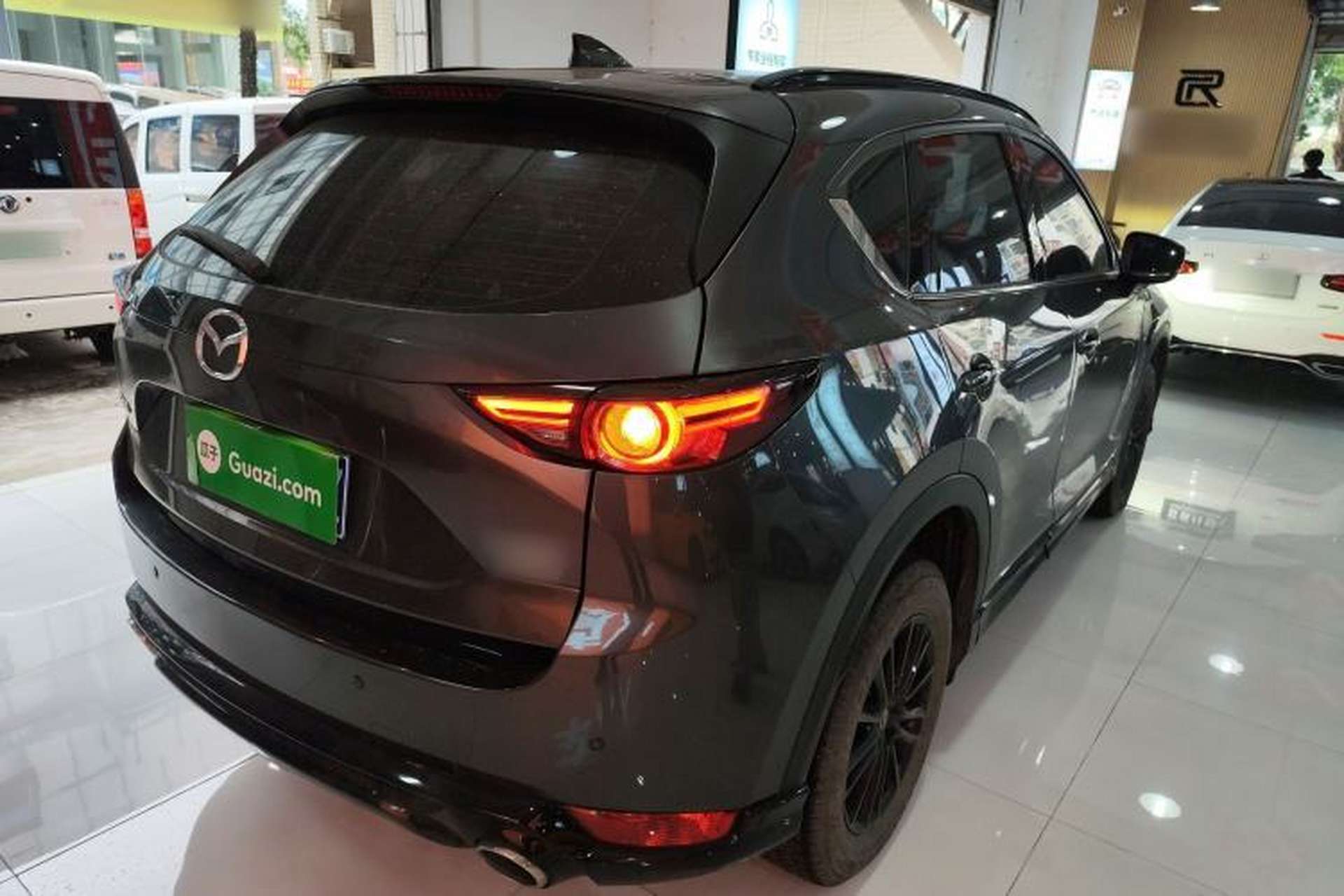 Used Mazda CX-5 2021 2.0L Automatic Two-Wheel Drive Black Knight Rear Right 45 Deg