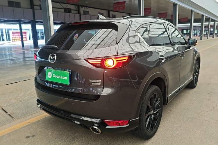 Used Mazda CX-5 2021 2.5L Automatic 4x4 Black Knight Rear Right 45 Deg