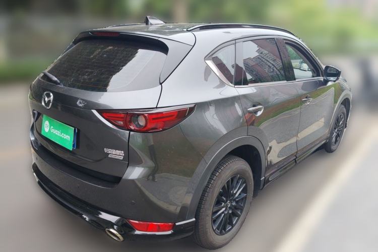 Used Mazda CX-5 2021 2.0L Automatic Two-Wheel Drive Black Knight Rear Right 45 Deg
