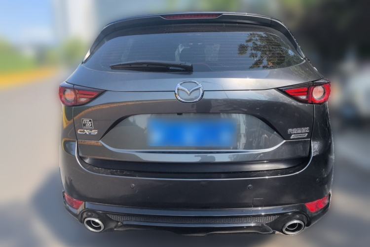 Used Mazda CX-5 2021 2.5L Automatic Two-Wheel Drive Black Knight Rear