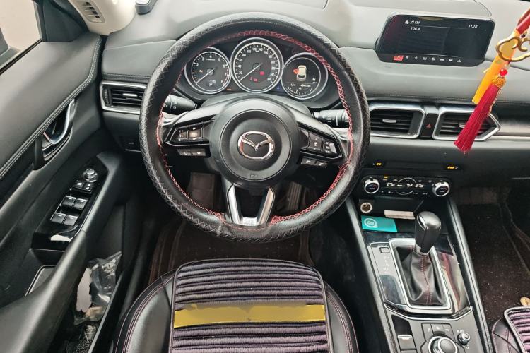 Used Mazda CX-5 2021 2.0L Automatic Two-Wheel Drive Black Knight Steering Wheel