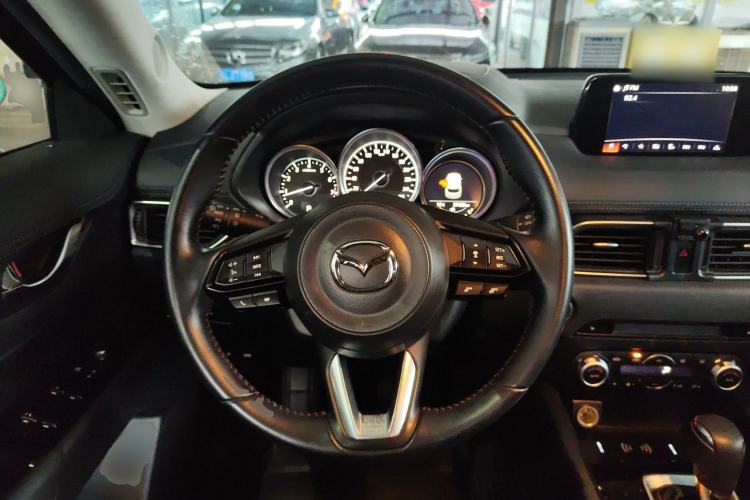 Used Mazda CX-5 2021 2.0L Automatic Two-Wheel Drive Black Knight Steering Wheel