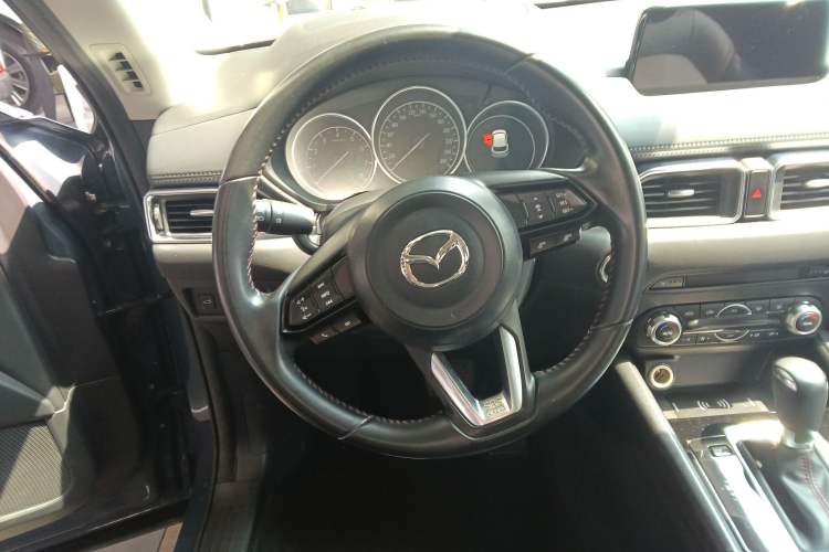 Used Mazda CX-5 2021 2.0L Automatic Two-Wheel Drive Black Knight Steering Wheel