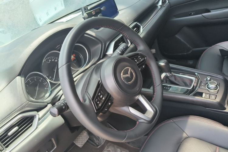 Used Mazda CX-5 2021 2.0L Automatic Two-Wheel Drive Black Knight Steering Wheel