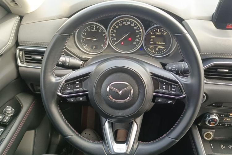 Used Mazda CX-5 2021 2.5L Automatic Two-Wheel Drive Black Knight Steering Wheel
