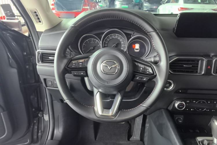 Used Mazda CX-5 2021 2.0L Automatic Two-Wheel Drive Black Knight Steering Wheel