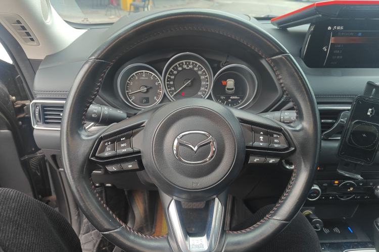 Used Mazda CX-5 2021 2.0L Automatic Two-Wheel Drive Black Knight Steering Wheel