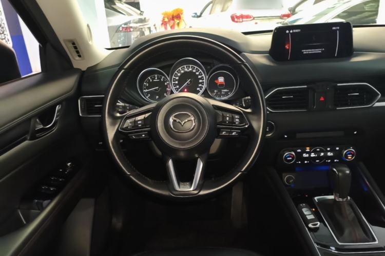 Used Mazda CX-5 2021 2.5L Automatic Two-Wheel Drive Black Knight Steering Wheel