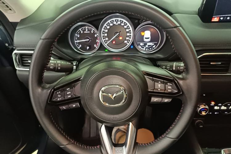 Used Mazda CX-5 2021 2.0L Automatic Two-Wheel Drive Black Knight Steering Wheel