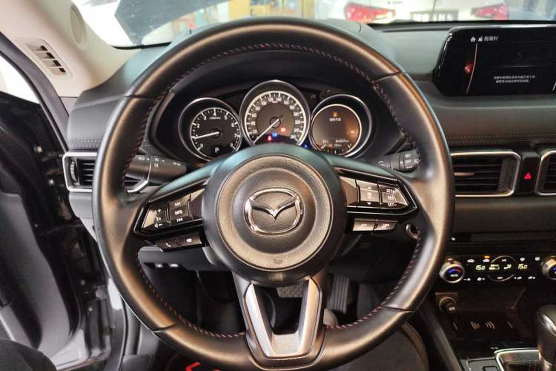 Used Mazda CX-5 2021 2.0L Automatic Two-Wheel Drive Black Knight Steering Wheel
