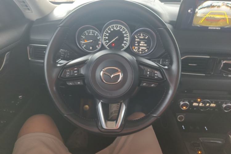 Used Mazda CX-5 2021 2.0L Automatic Two-Wheel Drive Black Knight Steering Wheel