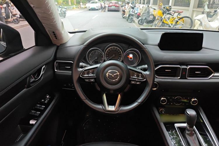 Used Mazda CX-5 2021 2.5L Automatic Two-Wheel Drive Black Knight Steering Wheel