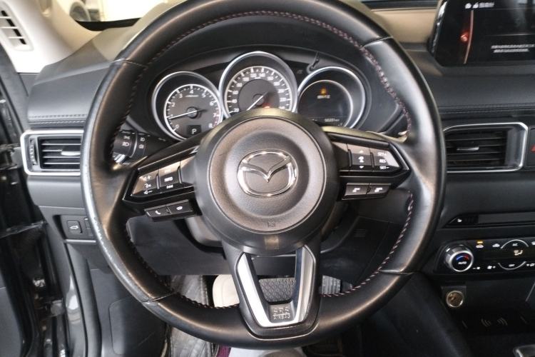Used Mazda CX-5 2021 2.0L Automatic Two-Wheel Drive Black Knight Steering Wheel
