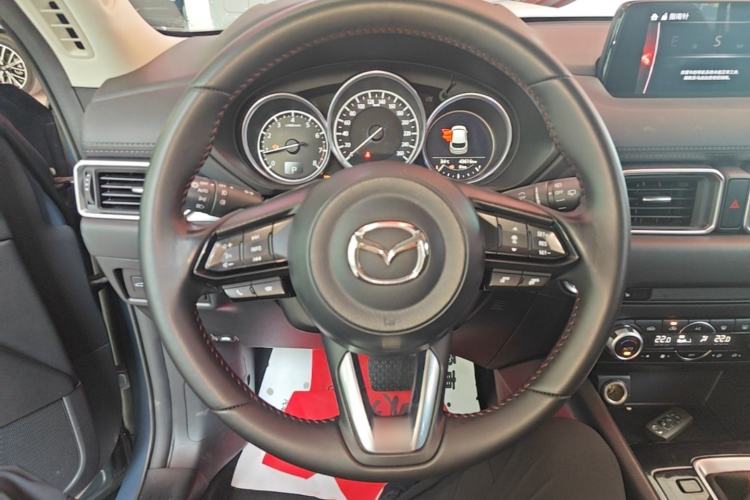 Used Mazda CX-5 2021 2.0L Automatic Two-Wheel Drive Black Knight Steering Wheel