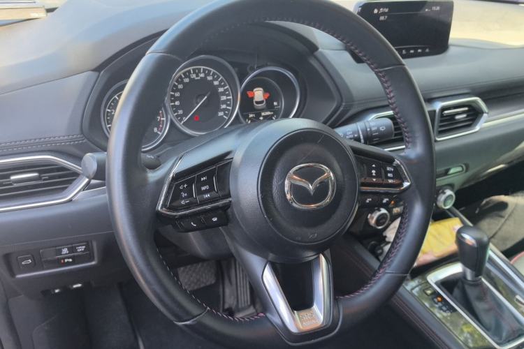 Used Mazda CX-5 2021 2.5L Automatic Two-Wheel Drive Black Knight Steering Wheel