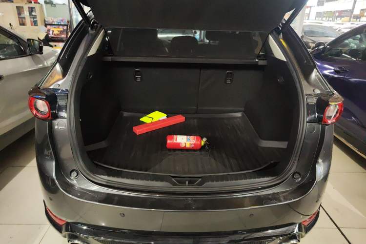 Used Mazda CX-5 2021 2.0L Automatic Two-Wheel Drive Black Knight Trunk
