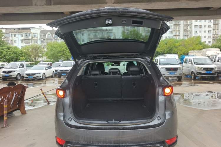 Used Mazda CX-5 2021 2.0L Automatic Two-Wheel Drive Black Knight Trunk