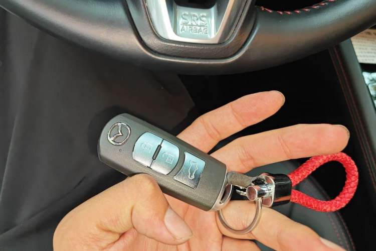 Used Mazda CX-5 2021 2.5L Automatic Two-Wheel Drive Black Knight Vehicle Key