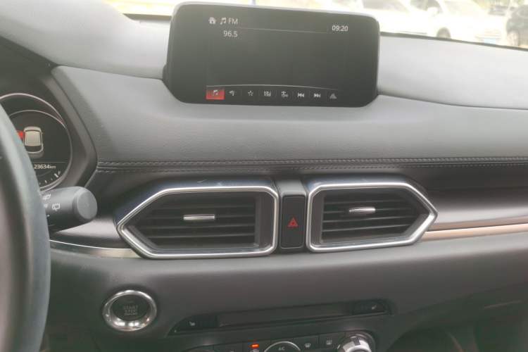 Used Mazda CX-5 2021 2.0L Automatic Two-Wheel Drive Black Knight Audio And AC Panel