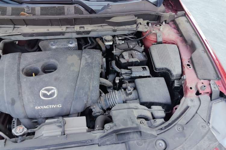 Used Mazda CX-5 2021 2.0L Automatic Two-Wheel Drive ZhiZun Version Engine Bay Left