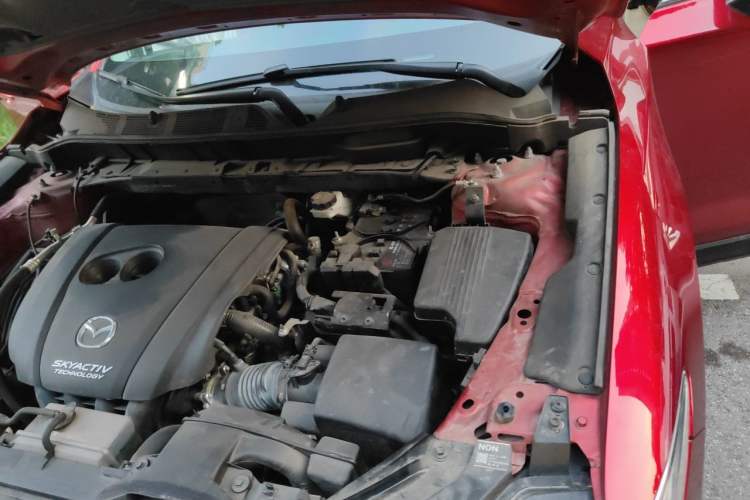 Used Mazda CX-5 2021 2.0L Automatic Two-Wheel Drive ZhiZun Version Engine Bay Left
