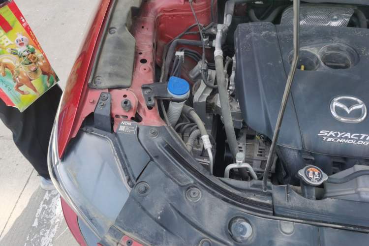 Used Mazda CX-5 2021 2.0L Automatic Two-Wheel Drive Black Knight Engine Bay Right