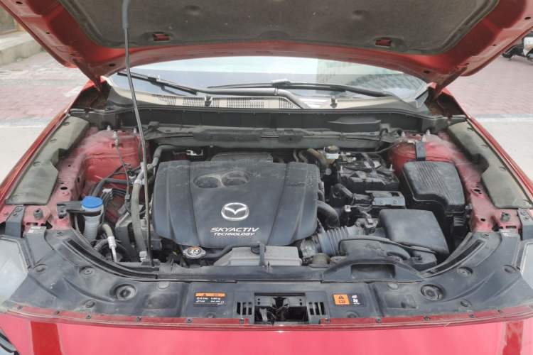 Used Mazda CX-5 2021 2.0L Automatic Two-Wheel Drive Black Knight Engine Bay