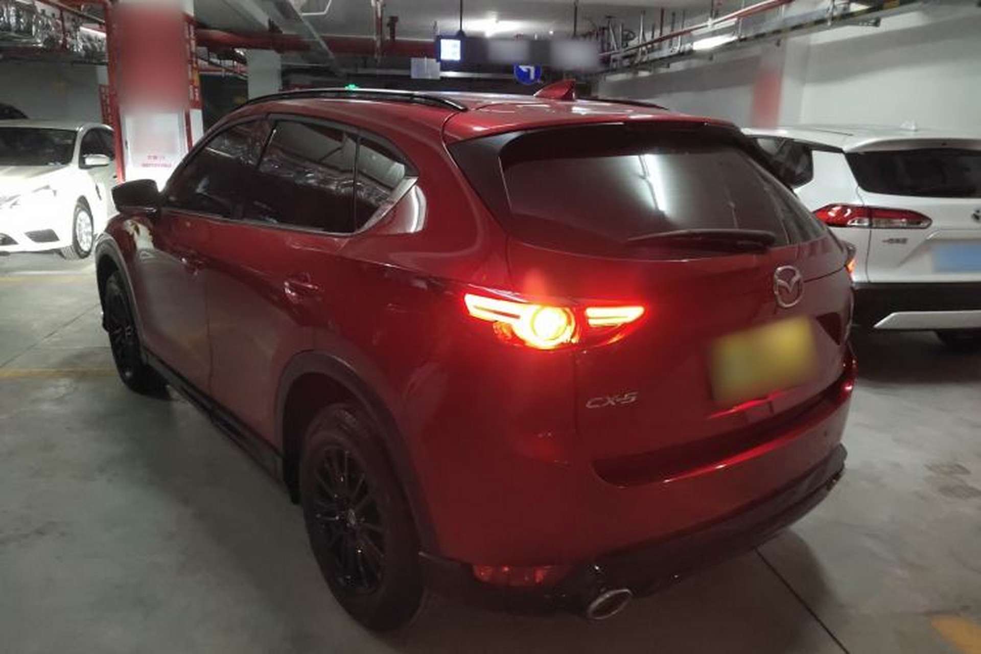 Used Mazda CX-5 2021 2.0L Automatic Two-Wheel Drive Black Knight Exterior 2