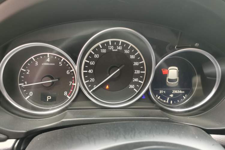 Used Mazda CX-5 2021 2.0L Automatic Two-Wheel Drive Black Knight Instrument Cluster