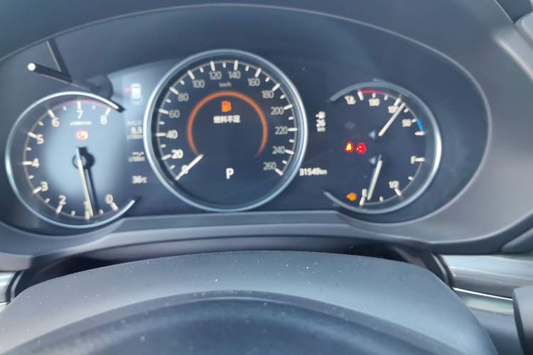 Used Mazda CX-5 2021 2.0L Automatic Two-Wheel Drive ZhiZun Version Odometer Close Up
