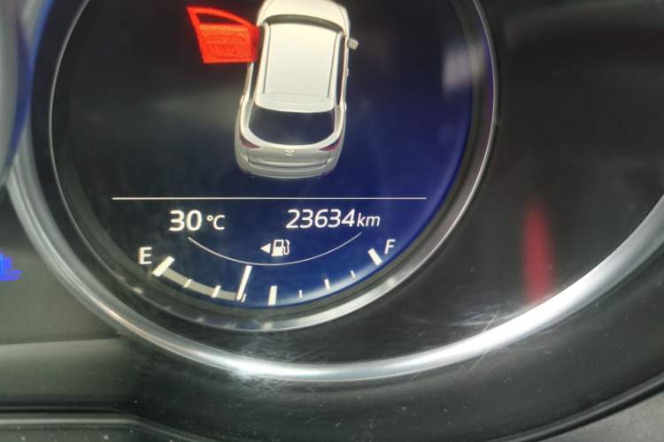 Used Mazda CX-5 2021 2.0L Automatic Two-Wheel Drive Black Knight Odometer Close Up