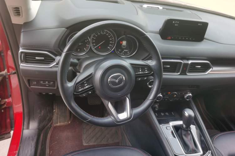 Used Mazda CX-5 2021 2.0L Automatic Two-Wheel Drive Black Knight Steering Wheel