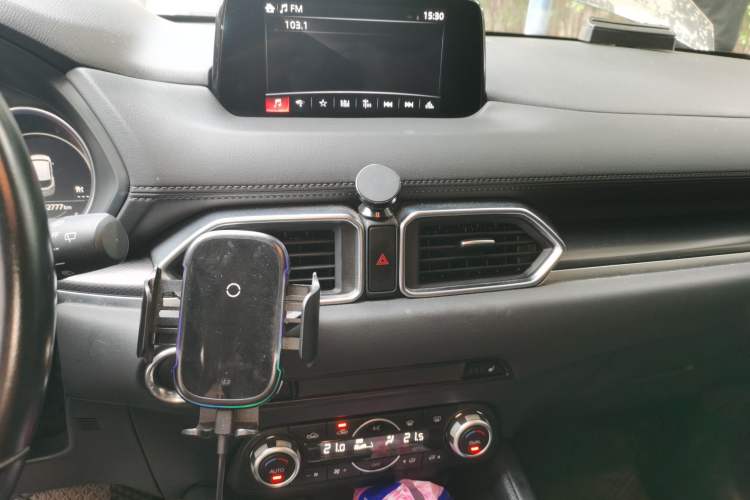 Used Mazda CX-5 2021 2.0L Automatic Two-Wheel Drive Black Knight Audio And AC Panel