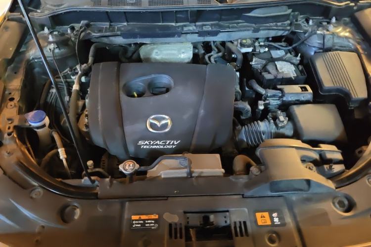 Used Mazda CX-5 2021 2.5L Automatic Two-Wheel Drive Black Knight Engine Bay