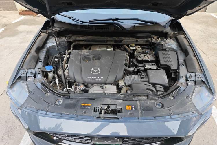 Used Mazda CX-5 2021 2.5L Automatic Two-Wheel Drive Black Knight Engine Bay