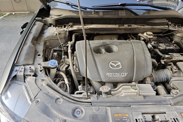Used Mazda CX-5 2021 2.5L Automatic Two-Wheel Drive Black Knight Engine Bay Right