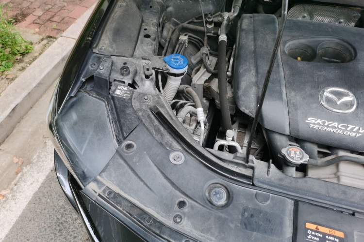 Used Mazda CX-5 2021 2.0L Automatic Two-Wheel Drive Black Knight Engine Bay Right
