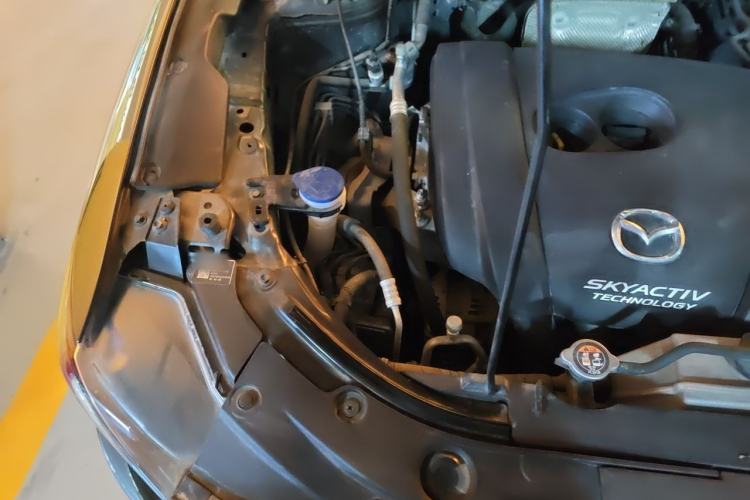 Used Mazda CX-5 2021 2.5L Automatic Two-Wheel Drive Black Knight Engine Bay Right