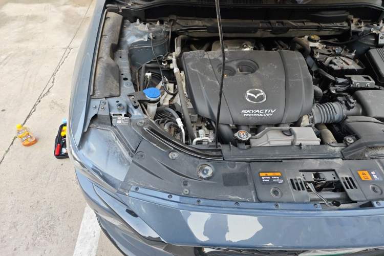 Used Mazda CX-5 2021 2.5L Automatic Two-Wheel Drive Black Knight Engine Bay Right