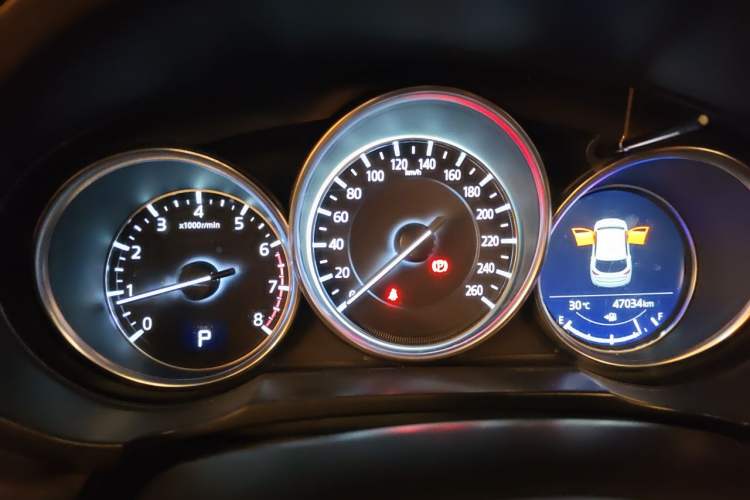 Used Mazda CX-5 2021 2.5L Automatic Two-Wheel Drive Black Knight Instrument Cluster