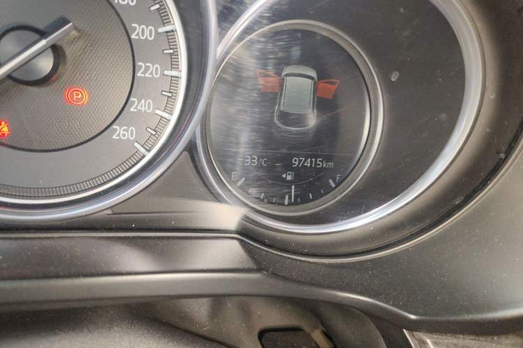 Used Mazda CX-5 2021 2.0L Automatic Two-Wheel Drive ZhiZun Version Odometer Close Up