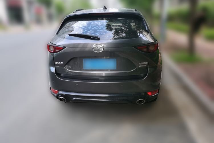 Used Mazda CX-5 2021 2.0L Automatic Two-Wheel Drive Black Knight Rear