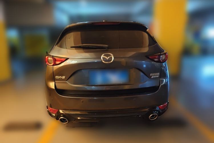 Used Mazda CX-5 2021 2.5L Automatic Two-Wheel Drive Black Knight Rear