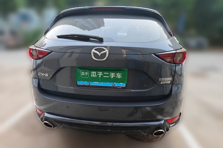 Used Mazda CX-5 2021 2.5L Automatic Two-Wheel Drive Black Knight Rear