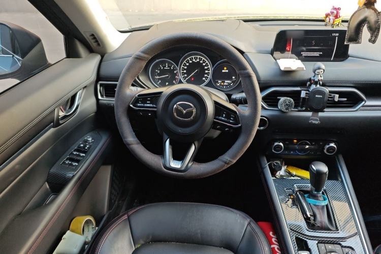 Used Mazda CX-5 2021 2.5L Automatic Two-Wheel Drive Black Knight Steering Wheel