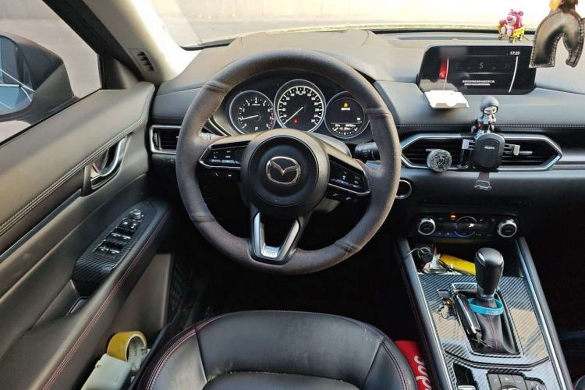 Used Mazda CX-5 2021 2.5L Automatic Two-Wheel Drive Black Knight Steering Wheel