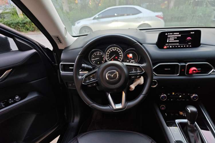 Used Mazda CX-5 2021 2.5L Automatic Two-Wheel Drive Black Knight Steering Wheel
